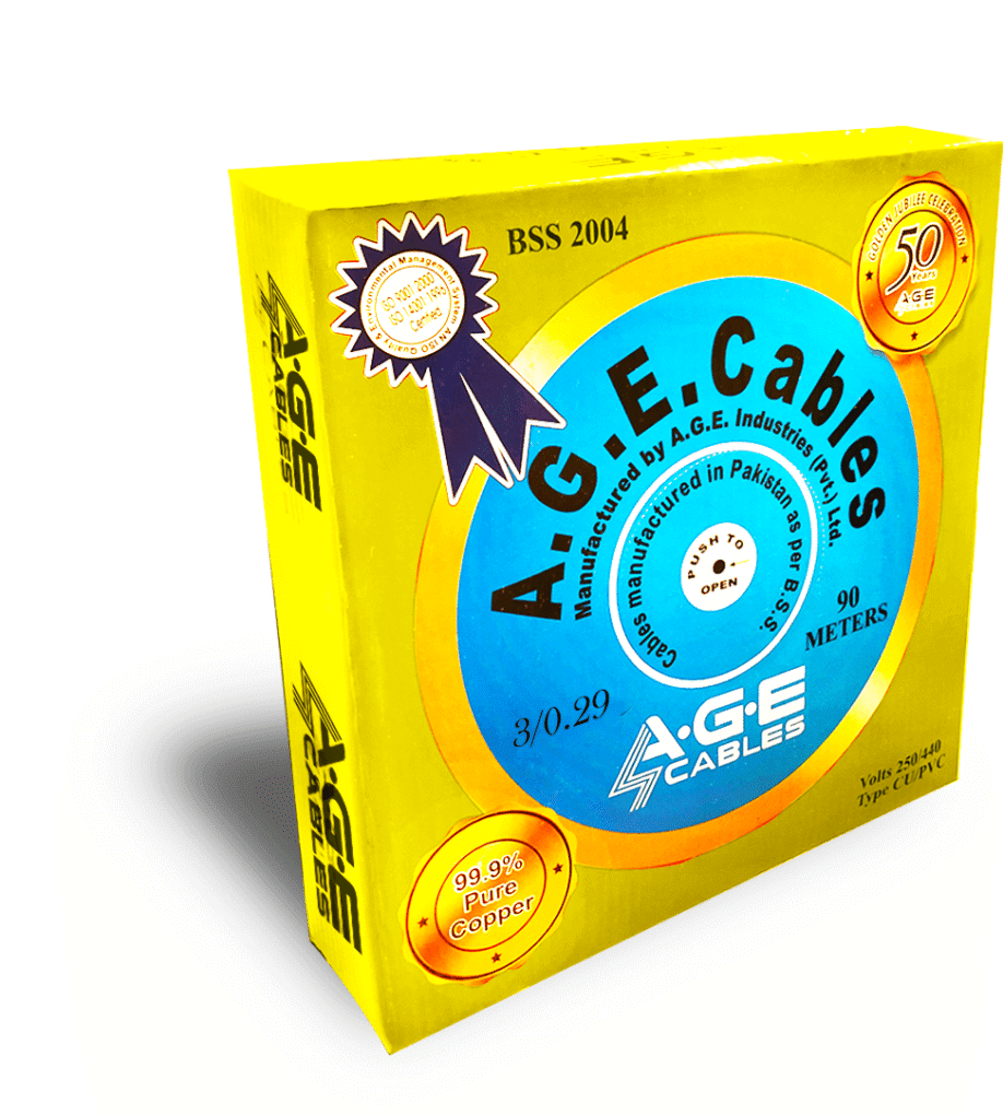A.G.E. Cables 3/29 Copper Wire Yellow