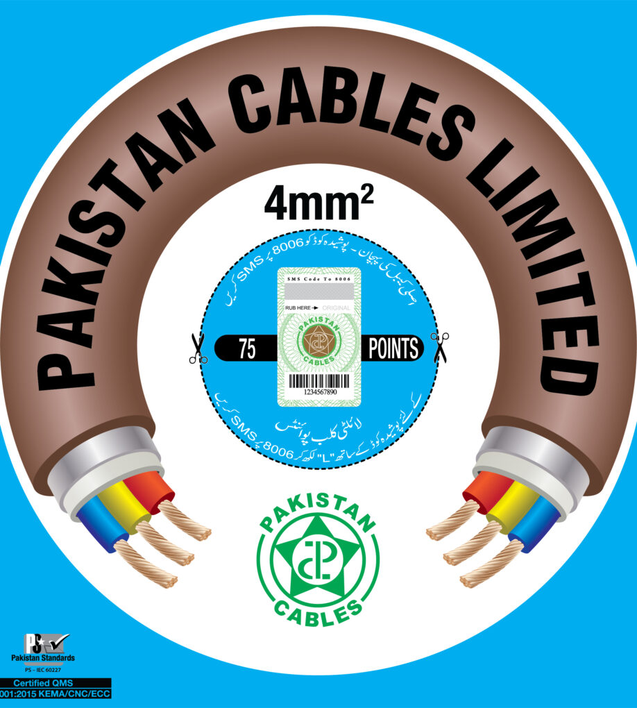 Pakistan Cables 4.0 mm