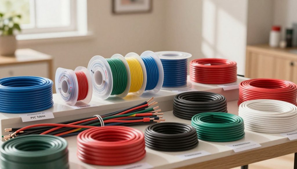 types of cables used for house wiring in Pakistan