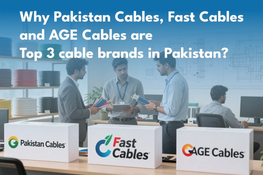 top 3 cable brands in pakistan